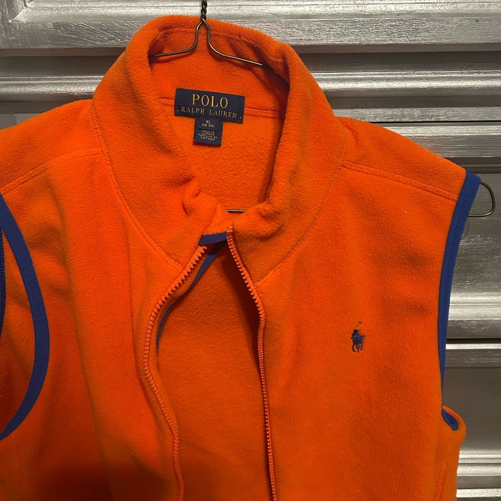 Polo by Ralph Lauren Vibrant Orange Vest